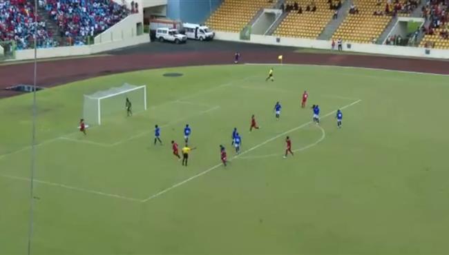 هدف فوز غينيا الاستوائية علي ليبيريا 1 0 تصفيات كاس امم افريقيا