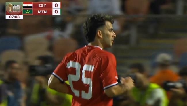 حارس موريتانيا يحرم زيزو من هدف اول لـ مصر بتصفيات كأس امم افريقيا