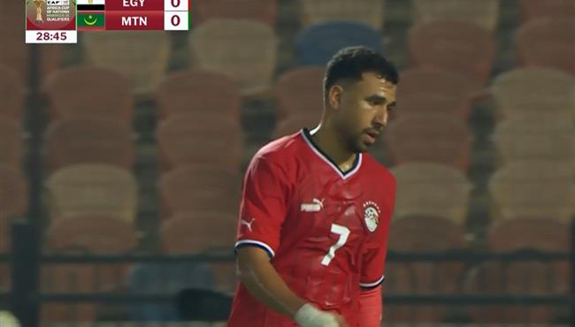 تريزيجيه كاد ان يسجل هدف رائع في مرمي موريتانيا والحارس يتصدي ببراعة