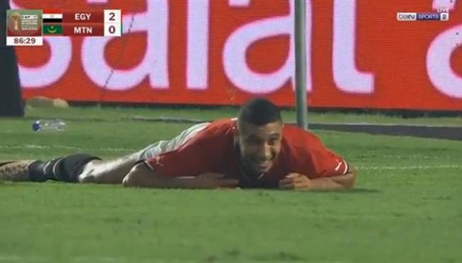 رامي ربيعه ينقذ هدف محقق لـ موريتانيا امام مصر في تصفيات بكأس امم افريقيا