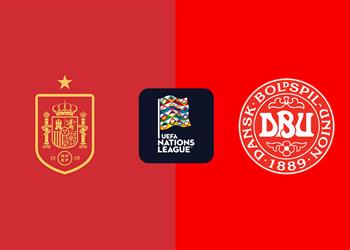 موعد والقناة الناقلة لمباراة إسبانيا والدنمارك اليوم في دوري الأمم الأوروبية والمعلق