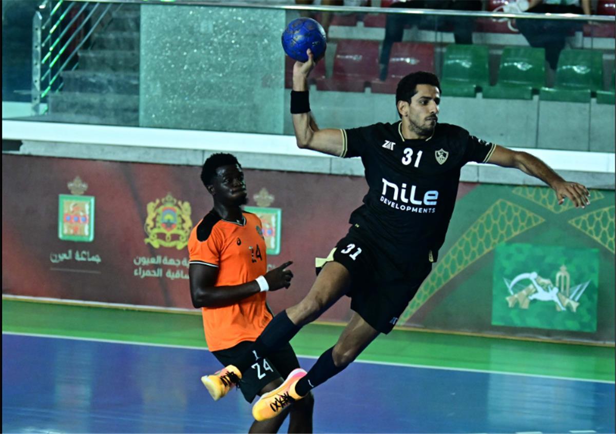 موعد والقناة الناقلة لمباراة الزمالك ومنتدى المغربي اليوم في بطولة إفريقيا لكرة اليد
