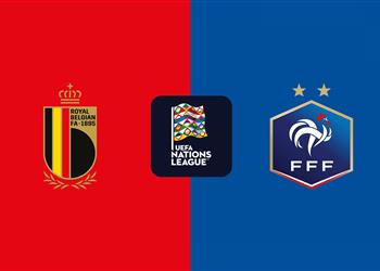 موعد والقناة الناقلة لمباراة فرنسا وبلجيكا اليوم في دوري الأمم الأوروبية والمعلق