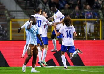 فيديو بـ 10 لاعبين فرنسا تتخطى بلجيكا بثنائية في دوري الأمم الأوروبية