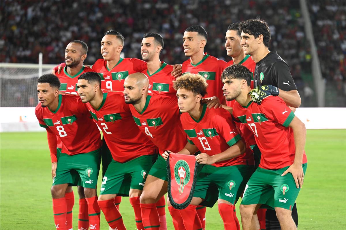 لاعبو منتخب المغرب