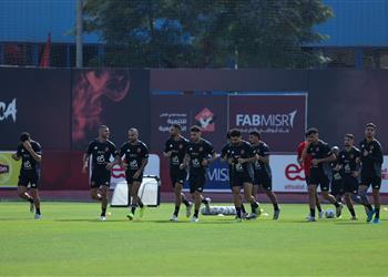 الأهلي يخوض مرانه الأخير قبل السفر إلى الإمارات استعداد ا لـ كأس السوبر المصري