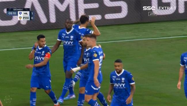 اهداف مباراة الهلال والفيحاء 3 0 الدوري السعودي