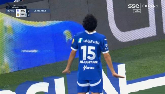 هدف الهلال الثالث في مرمي الفيحاء بالدوري السعودي