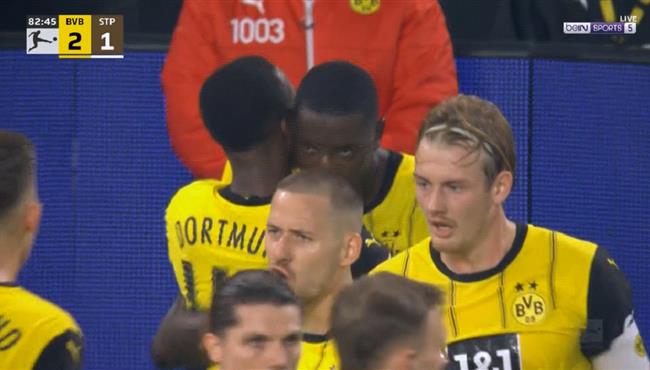اهداف مباراة بوروسيا دورتموند وسانت باولي 2 1 الدوري الالماني