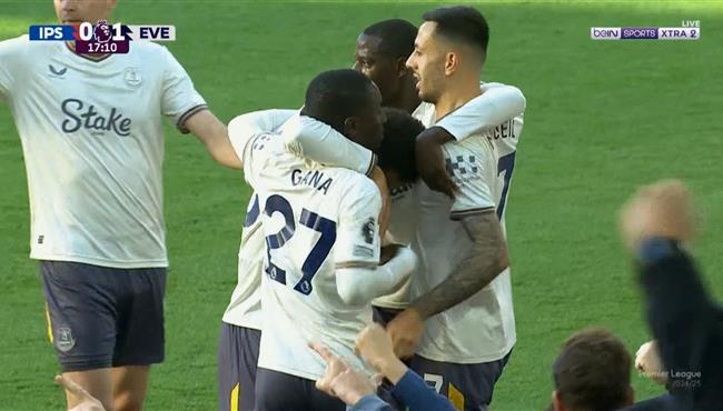 اهداف مباراة ابسويتش تاون وايفرتون 0 2 الدوري الانجليزي