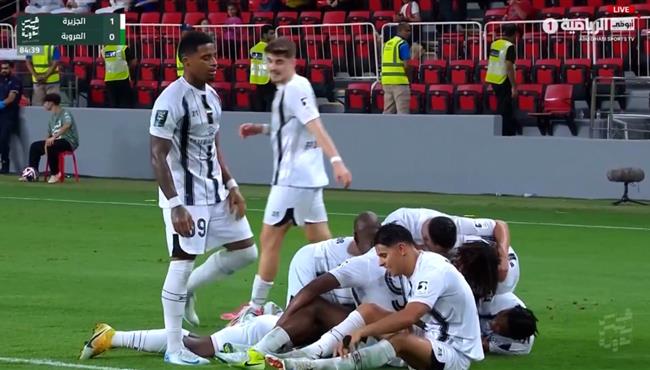 هدف فوز الجزيرة القاتل علي العروبة 1 0 كأس الامارات