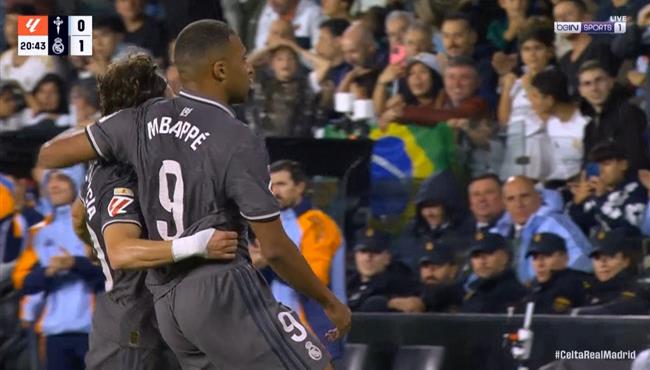 هدف مبابي الرائع في مرمي سيلتا فيجو بالدوري الاسباني