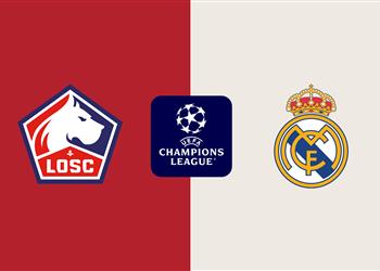 موعد والقناة الناقلة لمباراة ريال مدريد وليل اليوم في دوري أبطال أوروبا والمعلق