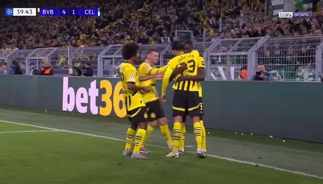 اهداف مباراة بوروسيا دورتموند وسلتيك 7 1 دوري ابطال اوروبا