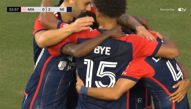 هدف كوميدي في مباراة انتر ميامي ونيو انجلاند بعد خطأ فادح من الحارس