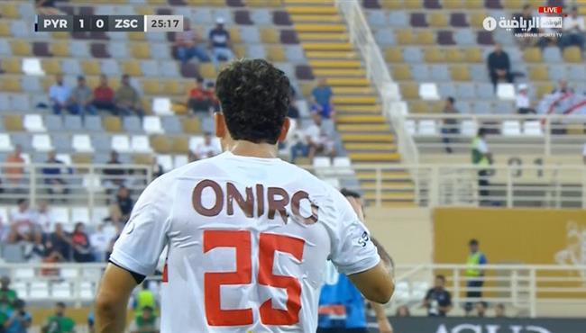زيزو كاد ان يسجل هدف رائع علي الطاير في مرمي بيراميدز