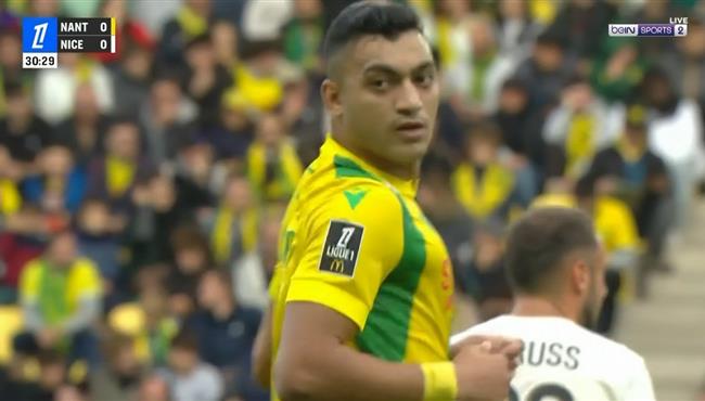 ملخص لمسات مصطفي محمد في مباراة نانت ونيس بالدوري الفرنسي
