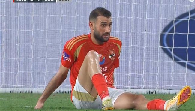 اصابة عمر كمال وخروجة في مباراة الاهلي وسيراميكا كليوباترا