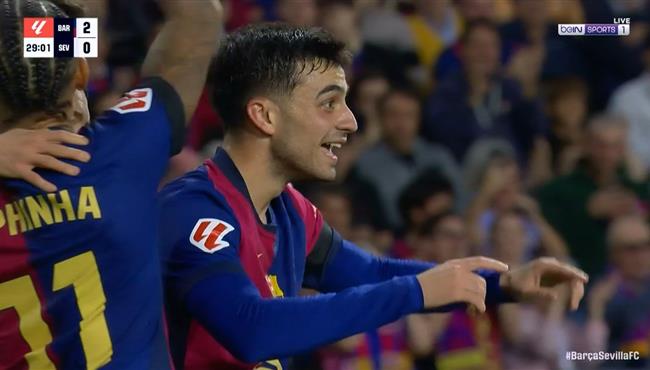 هدف بيدري الرائع في مرمي اشبيلية بالدوري الاسباني