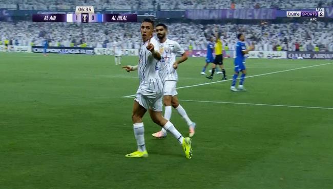 هدف سفيان رحيمي الملغي امام الهلال بدوري ابطال اسيا