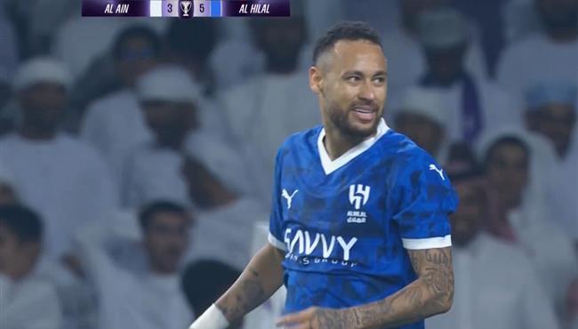 نيمار يهدر فرصة هدف امام العين بدوري ابطال اسيا