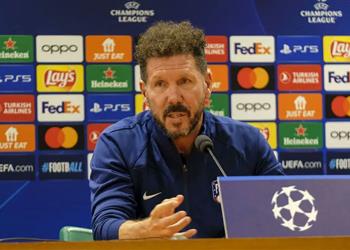 سيميوني يرد على تصريحات كورتوا بشأن أحداث ديربي مدريد