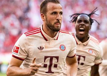 فيديو هاري كين يسجل هدف تعادل بايرن ميونخ أمام برشلونة