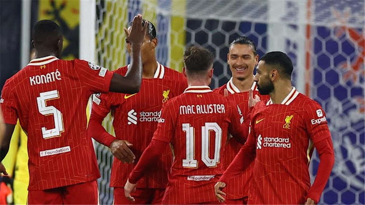 فيديو | أسيست محمد صلاح.. نونيز يسجل هدف ليفربول الأول أمام لايبزيج