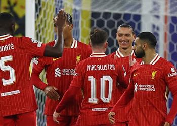 فيديو أسيست محمد صلاح نونيز يسجل هدف ليفربول الأول أمام لايبزيج