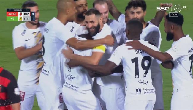 هدف فوز الاتحاد علي الرياض 1 0 الدوري السعودي