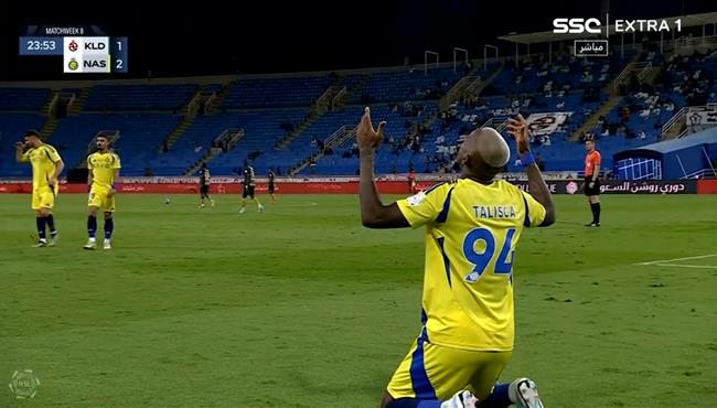 هدف تاليسكا الاول في مرمي الخلود بالدوري السعودي