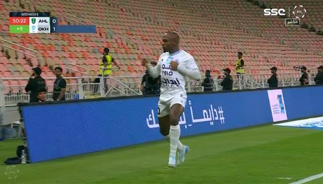 هدف الاخدود الاول في مرمي الاهلي بالدوري السعودي