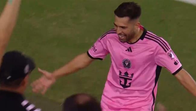 هدف جوردي البا الرائع في مرمي اتالانتا يونايتد اسيست ميسي