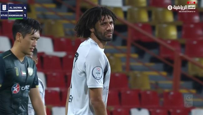 النني كاد ان يسجل هدف رائع في مرمي خوفكان بالدوري الاماراتي