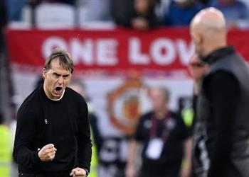 تين هاج يؤمن وظيفة لوبيتيجي فيديو وست هام ي حقق فوز ا قاتل ا على مانشستر يونايتد في الدوري الإنجليزي