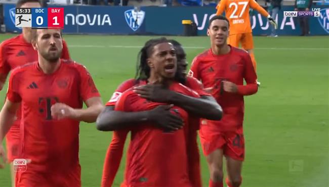 هدف بايرن ميونخ الرائع في مرمي بوخوم بالدوري الالماني