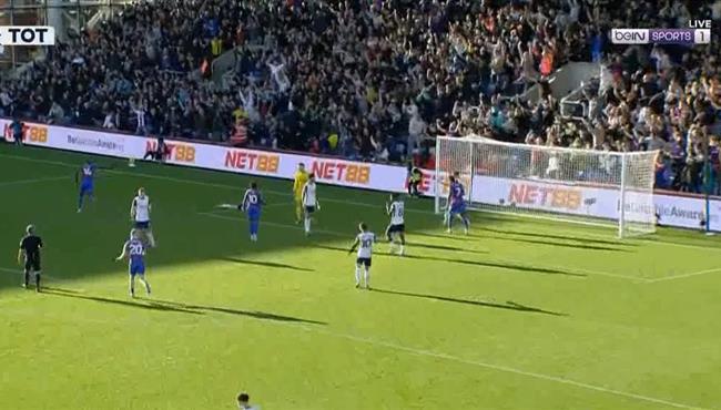 هدف فوز كريستال بالاس علي توتنهام 1 0 الدوري الانجليزي