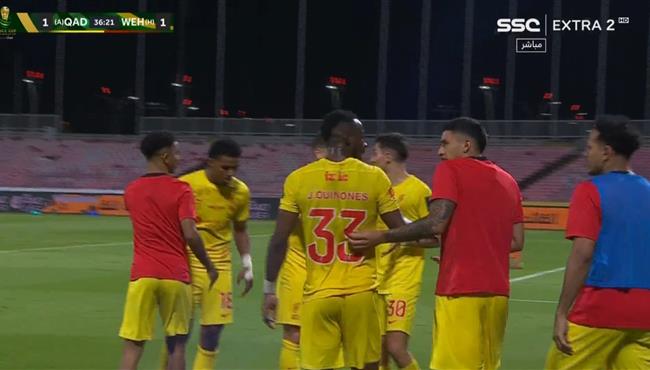 اهداف مباراة القادسية والوحدة 2 1 كأس خادم الحرمين