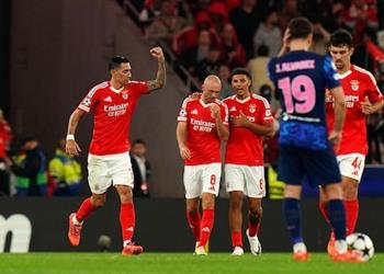 فيديو سقوط مدوي لـ أتلتيكو مدريد برباعية أمام بنفيكا في دوري أبطال أوروبا