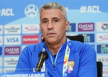 مدرب العين اللعب أمام جماهير الأهلي صعب ووقعنا في أخطاء لا يمكن ارتكابها