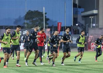 مران الأهلي عودة خالد عبد الفتاح ومحاضرة فنية قبل مواجهة سيراميكا كليوباترا