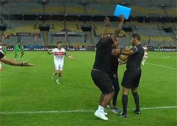 إيقاف حكم مباراة الزمالك والمصري لأجل غير مسمى