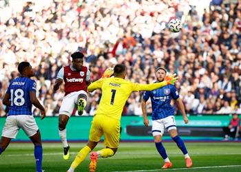 فيديو بمشاركة سام مرسي وست هام يكتسح إيبسويتش تاون برباعية في الدوري الإنجليزي