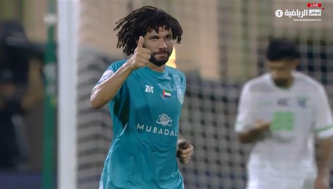 هدف محمد النني في مرمي دبا الحصن بالدوري الاماراتي