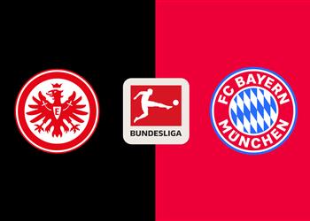 موعد والقناة الناقلة لمباراة آينتراخت فرانكفورت وبايرن ميونخ اليوم في الدوري الألماني والمعلق