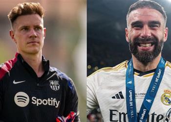 بعد تير شتيجن لاعب فياريال يدخل في نوبة بكاء للمرة الثانية لتسببه في إصابة كارفاخال