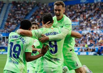 رجل مباراة برشلونة وألافيس في الدوري الإسباني