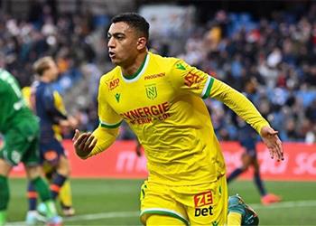 تقييم مصطفى محمد في مباراة نانت وأولمبيك ليون بالدوري الفرنسي