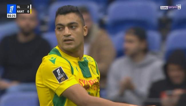 ملخص لمسات مصطفي محمد امام ليون في الدوري الفرنسي