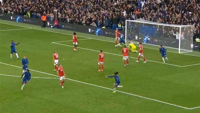 اهداف مباراة تشيلسي ونوتينجهام فورست 1 1 الدوري الانجليزي